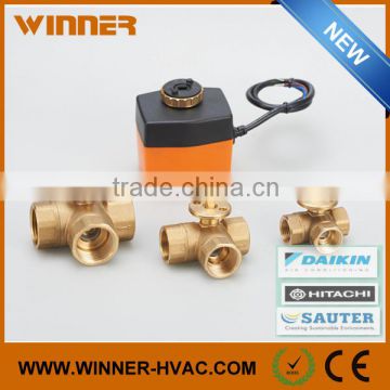 2016 Wholesales Price Electric Brass Motorized Ball Valve