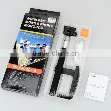 Wholesale Rechargeable Smartphone Monopod Bluetooth Selfie Stick QC12 photo-4