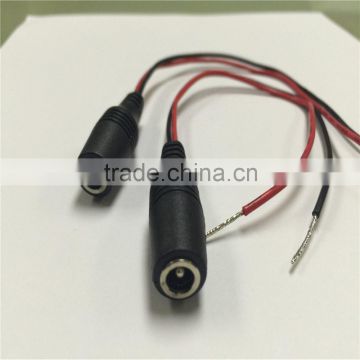 Non Shielded Shielding For Camera For CCTV Application DC Power Socket