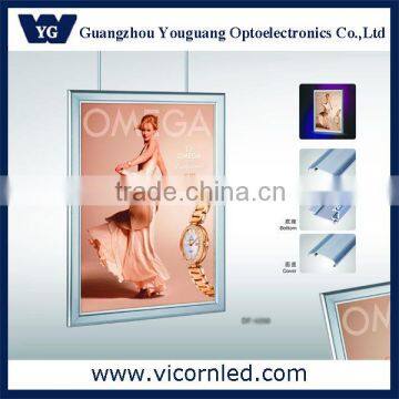 2015 Hot sale Single or double sided Stand series ultra slim LED advertising led Light Box