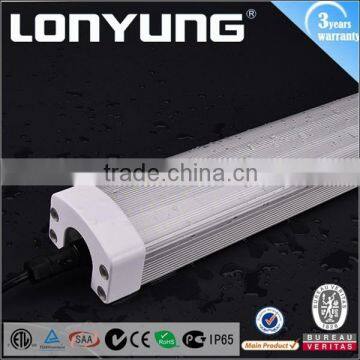 30w 40w 60w 80w dustproof led tri-proof light tube UL IP65 for outdoor