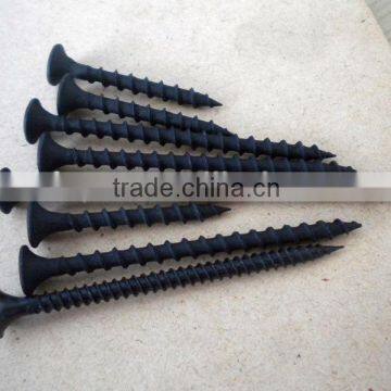 2013 hot saled phillips black phosphated drywall screws