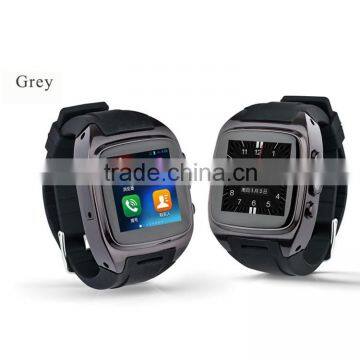 Leather band WIFI GPS 3G 1.54inch screen hands free watch phone