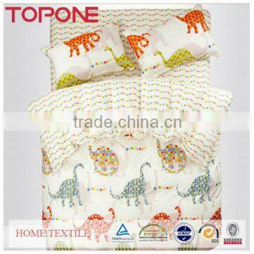 High quality cheap cartoon printed winter bed linen for children