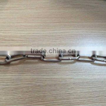 Decoration Guardrail Use Stainless Steel Welded Twisted Chain Link Chain