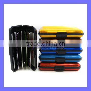 Slim 0.8 Inch Thick Only Multi Functional Metal Business Card Wallet