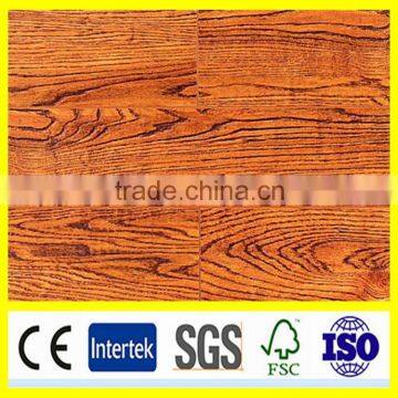 handscraped high pressure AC 1 laminate flooring 6 mm