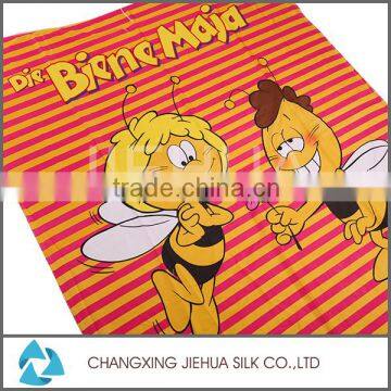 New Products 2016 Polyester Knitting Striped Fleece Fabric