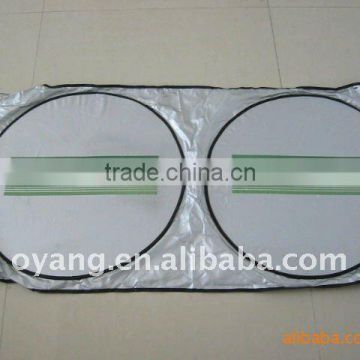 car windscreen sunshade,printing car sunshade