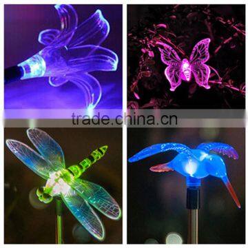 Solar dragonfly butterfly bird sunflower moon star light garden solar lawn light                        
                                                Quality Choice