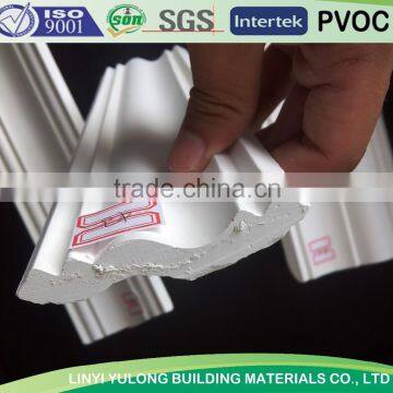 2015 good quality /good finishing gypsum cornice for ceiling