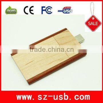 Best selling unique design wooden usb flash drive full capacity sample free