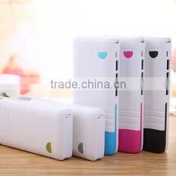 New arrive fashional 3U promotional power bank with lamp