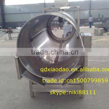 2013 automatic stainless steel roller potato chips flavoring machine