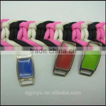 dongguan jinyu zinc alloy shoelace charms/shoelace charm wholesale/dog tag paracord shoelace charm for shoe