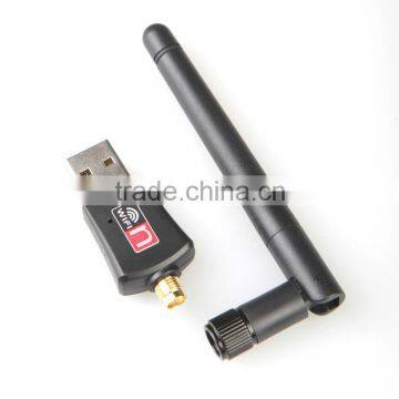 Factory Wholsale 300Mbps 2dBi Antenna Realtek 8192 Chipset USB WiFi Adapter photo-3