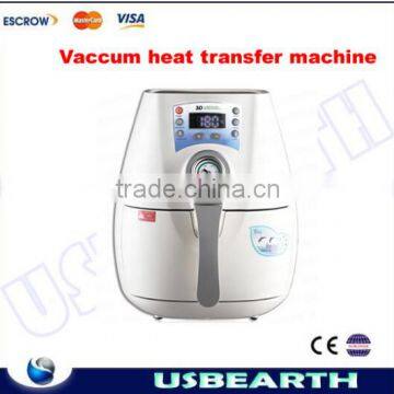 High quality !!! Newest , 3d rinter sublimation heat transfer design heat press machine, mini 3d heat press machine