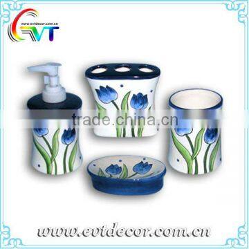 Ceramic Bathroom Accessory Set