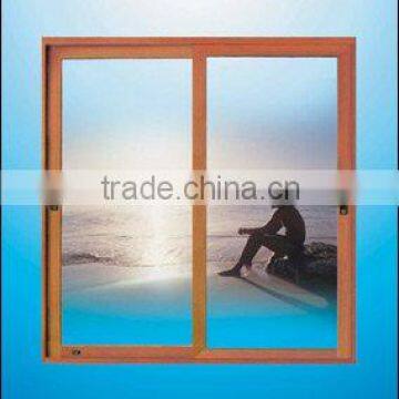 Wooden Aluminum Extrusion for Sliding Aluminum Door