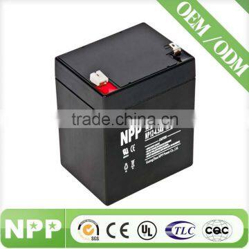 sla lead acid storage battery 12v4.5ah