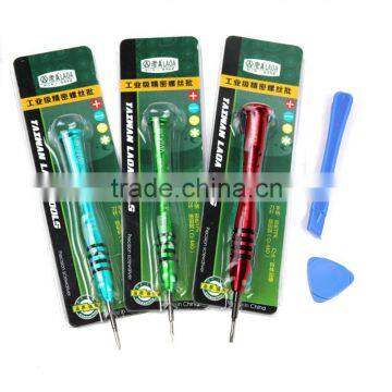 5 in 1 LAOA Mobilphone Cell Phone Repair Professional Tearing Crossed Star Type Slotted Screwdriver Screwdriver Set photo-2