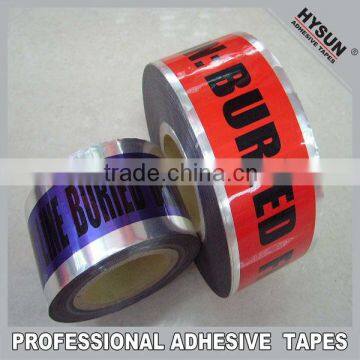 aluminum foil warning tape