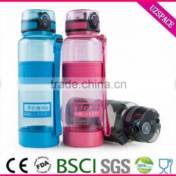 new function 1 liter screw bottom water bottle brand names