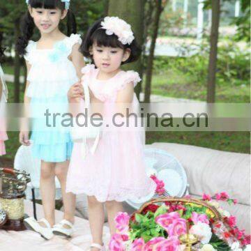 2012 new arrival imported fabric one year baby party dresses