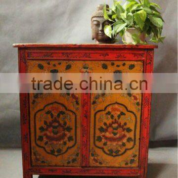 Chinese antique Tibetan cabinet