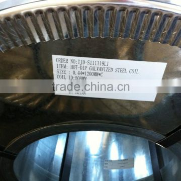 galvanized steel coil(TJINDUSTRAIL15032010GI-Z80-275)