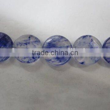 Wholesale Faceted Coin Shape of Glass for Decoration photo-2