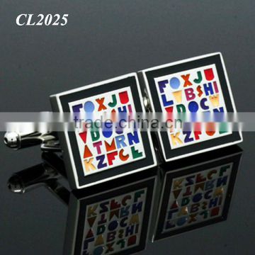 Fashion Enamel Cufflinks