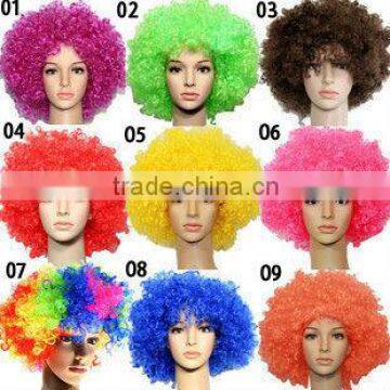 Funny Wig Clowns Fans Wig Party Fancy Dress Hair Wig W127