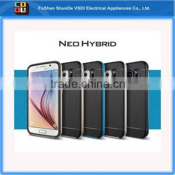 Shockproof Neo Hybrid Hard PC Bumper Protective Silicone TPU Back Phone Case Mobile Phone Cover for Samsung