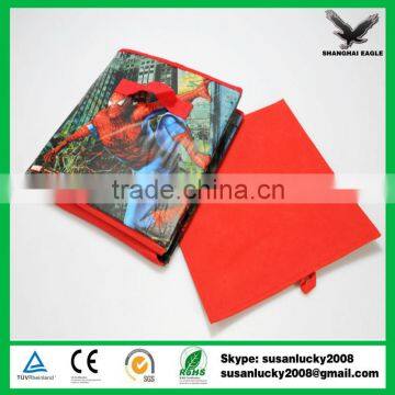 High Quality Folding Non-Woven Storage Ottoman/Stool With Imprint Logo (diectly From Factory) photo-6