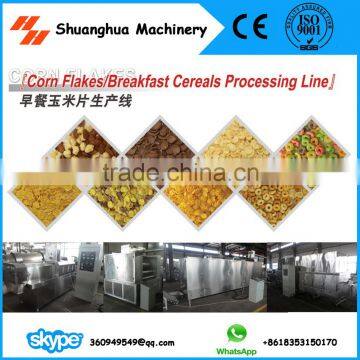 Corn Flakes Production Line, Corn Flake Making Machine, Breakfast Cereal Making Machine