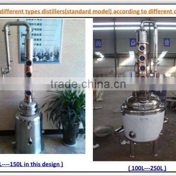 alcohol distillation equipment for whisky wine distiller