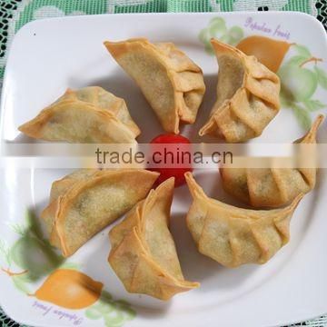 vegetable dumpling-shaped spring roll