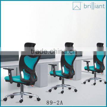889-2A 2016 Blue Wholesale High-tech Comfortable Ergonomic Office Chair Supplier's Choice photo-2