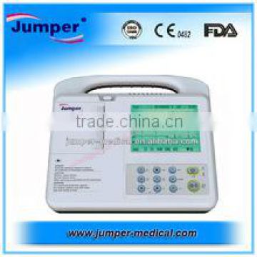 Portable ECG Machine six channels Jumper brand CE marked 12 leads