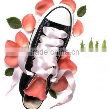 Hot sale promotional ribbon shoelaces for sale