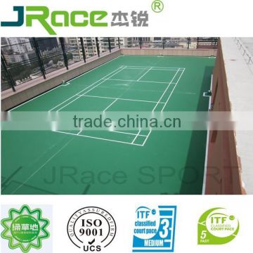 ITF certificate Tennis Court (ACRYLIC acid material )