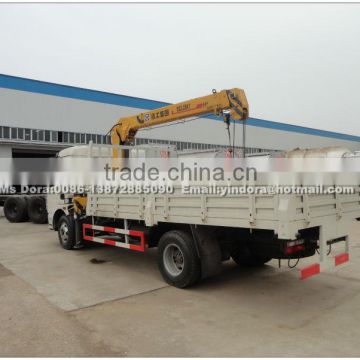 Brandnew china 4x2 small conventional truck crane