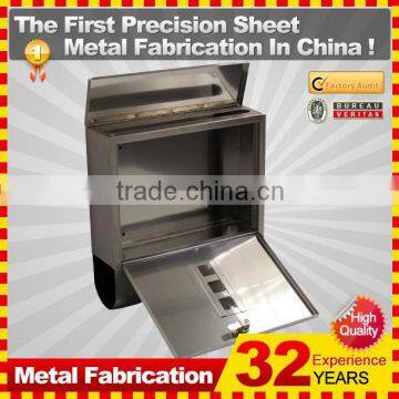 Kindle waterproof outdoor custom metal Steel American metal mailbox post