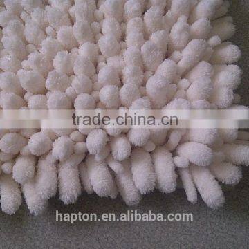 100%microfibre With Thin Yarn and Thick Yarn Mixed With Anti-slipping Baking Chenille Rugs photo-4