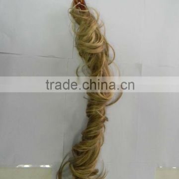 single clip in curly hair extension