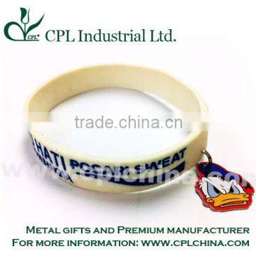 Silicon Bracelet with Charm