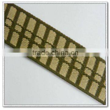 20mm colored polyester webbing for inrdoor furniture,polyester webbing for chairs