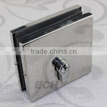 high class good quality stainless steel glass folding door hardware glass door lock