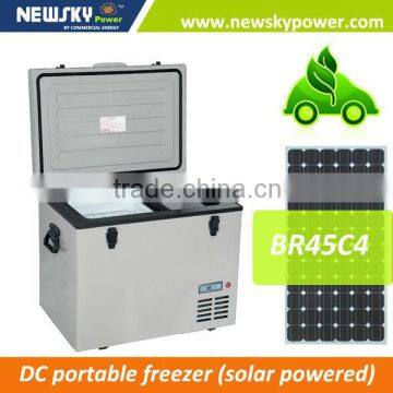 DC 12V BR55C4 portable car fridge freezer new design mini fridge solar powered portable refrigerator